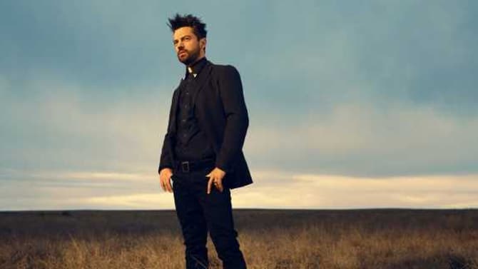 Check Out The Gruesome First Behind-The-Scenes Image From Season 2 Of AMC's PREACHER