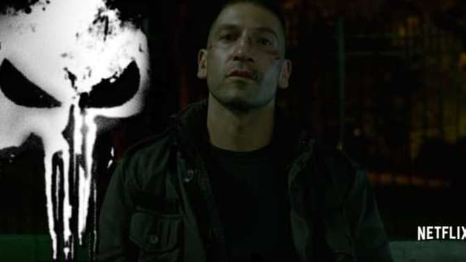 THE PUNISHER Set Pics Give Us A Look At Jon Bernthal's Frank Castle Wearing The Iconic Skull Symbol Jacket