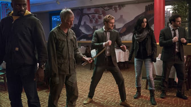 Marvel's THE DEFENDERS Promo Stills Assemble The Team To Take On The Villainous Alexandra And Her Forces