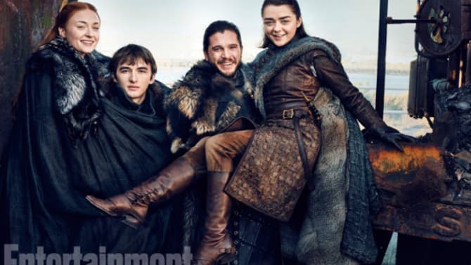 GAME OF THRONES Season 7 Entertainment Weekly Covers And Stills Unite The Four Remaining Starks