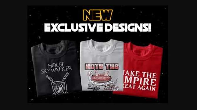 SUPERHEROSTUFF Product Spotlight: Celebrate Force Friday With These Exclusive New STAR WARS T-Shirts