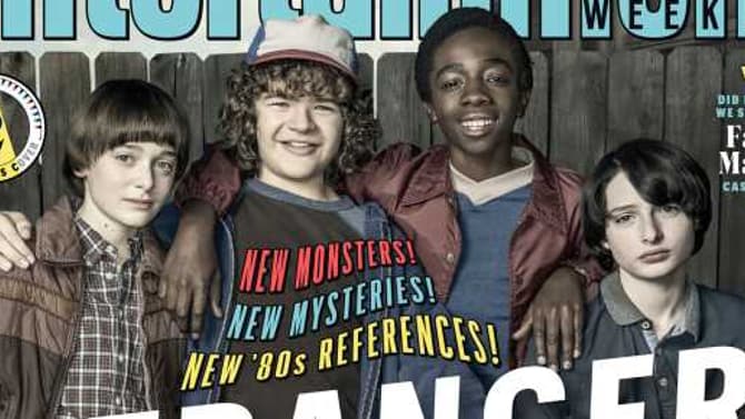 STRANGER THINGS 2 EW Covers Spotlight Returning Characters; New Villain Named As The &quot;Shadow Monster&quot;