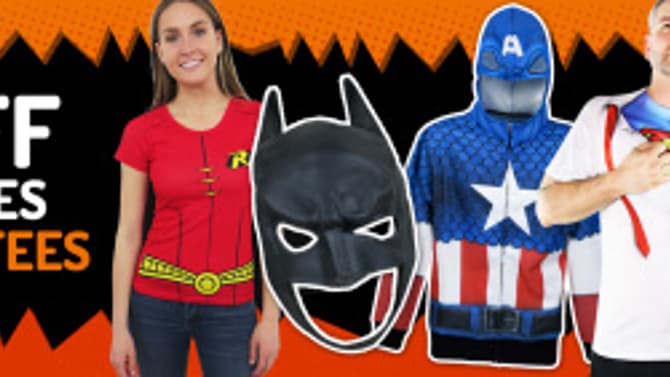 SUPERHEROSTUFF Product Spotlight: There's 30% Off All Costume Items And Logo Tees Over At SHS!