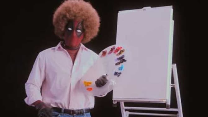 DEADPOOL Creator Shares The Perfect Drawing Of The Merc With A Mouth As Bob Ross