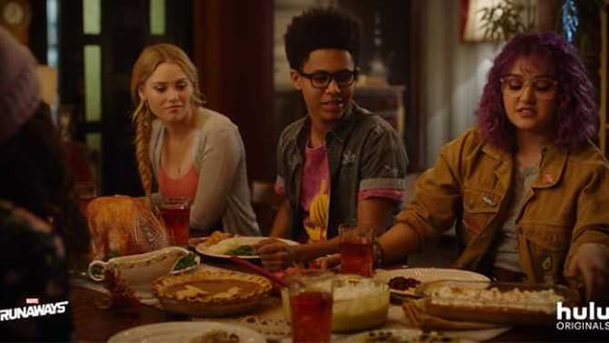 Spend This Thanksgiving With The RUNAWAYS in This New Promo From Hulu And Marvel