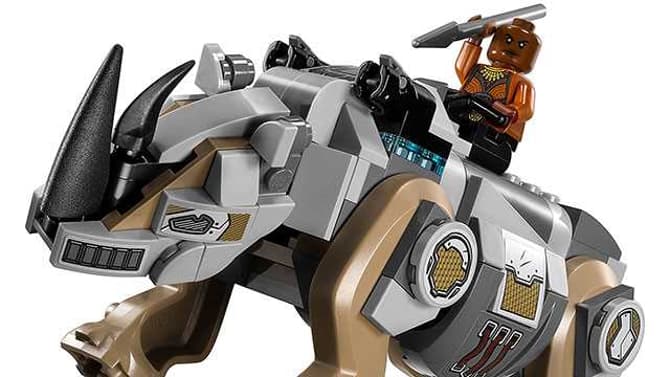 BLACK PANTHER: Check Out Our LEGO &quot;Rhino Face-Off By The Mine&quot; Set Unboxing Video