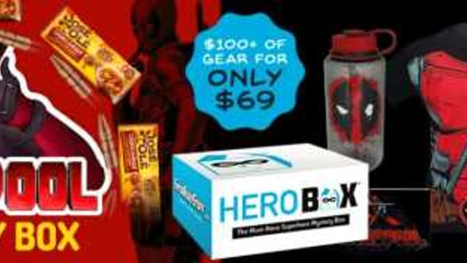 SUPERHEROSTUFF Product Spotlight: The New DEADPOOL HeroBox Contains Everything A Budding Merc Needs