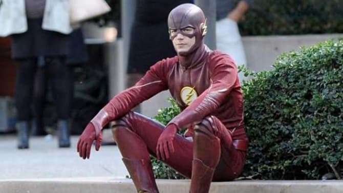 Grant Gustin Addresses Photo Leak Of THE FLASH Season 5 Suit; Slams Body Shamers