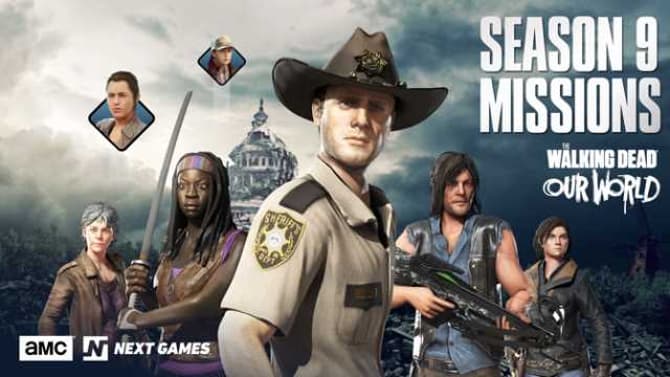 VIDEO GAMES: THE WALKING DEAD: OUR WORLD Mobile Game To Launch Weekly Missions Based On Season 9