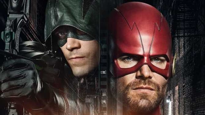 ELSEWORLDS: Barry Allen And Oliver Queen Switch Superhero Identities On This Revealing New Poster