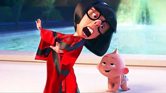 INCREDIBLES 2: Jack-Jack Walks The Imaginary Runway For &quot;Auntie Edna&quot; In Sneak Peek Of New Short