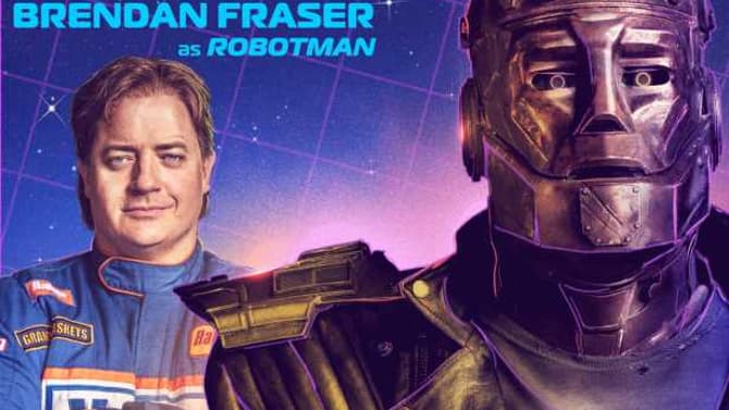 DOOM PATROL Character Promos Spotlight Diane Guerrero As Crazy Jane And Brendan Fraser's Robotman