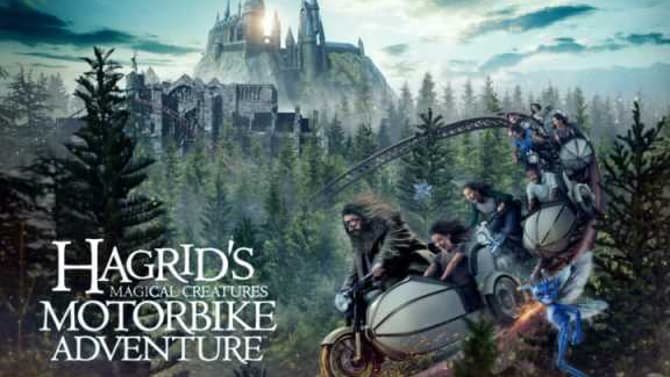 New HARRY POTTER Coaster Hagrid's Magical Creatures Motorbike Adventure Opening In Universal This Summer