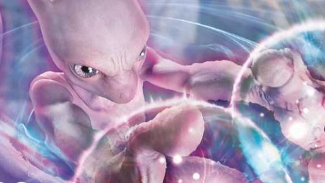 DETECTIVE PIKACHU Trading Cards Reveal Best Look Yet At Mewtwo, Charmander, And More Live-Action POKEMON