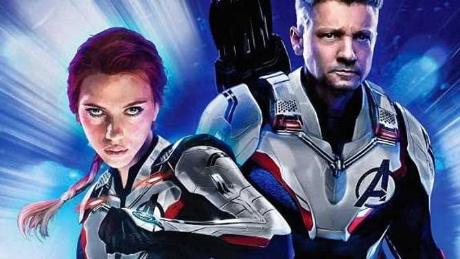 AVENGERS: ENDGAME Promo Art Offers A Hi-Res Look At Captain America, Black Widow, And Clint Barton/Ronin