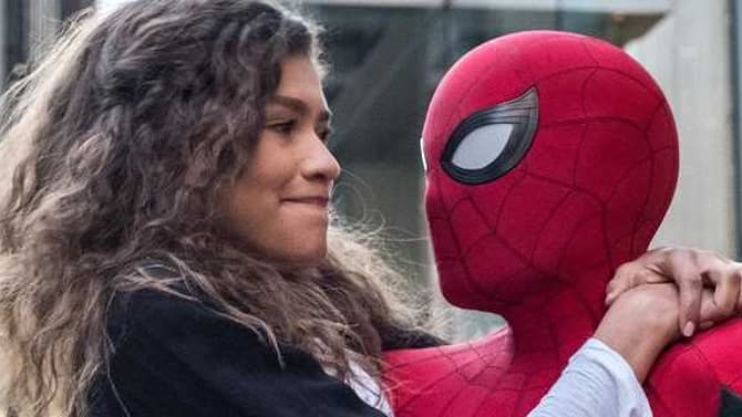 SPIDER-MAN: FAR FROM HOME Official Image Highlights The Wall-Crawler's New Red And Black Costume