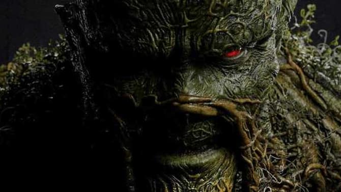 SWAMP THING Posters Find Alec Holland And Abby Arcane Becoming One With Nature