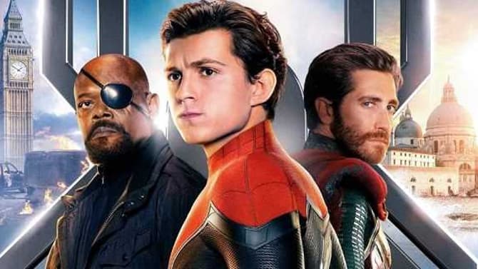 SPIDER-MAN: FAR FROM HOME Posters Put The Focus On Peter Parker, Mysterio, MJ, And Nick Fury