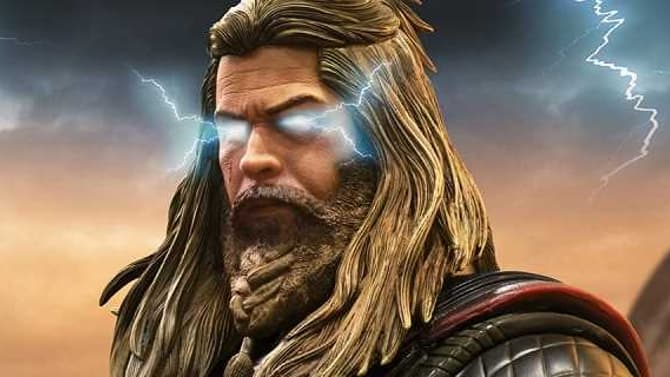 AVENGERS: ENDGAME Iron Studios Thor Statue Shows Off The God Of Thunder's Awesome New Viking Warrior Look