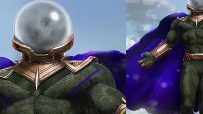 SPIDER-MAN: FAR FROM HOME Concept Art Spotlights Alternate Mysterio Costume Designs - SPOILERS