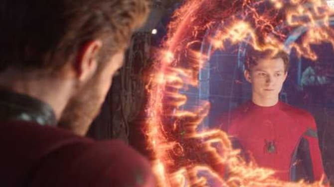 SPIDER-MAN: FAR FROM HOME Spoiler Stills Feature Spidey's First Meeting With Mysterio And The &quot;Multiverse&quot;