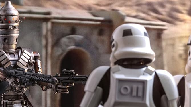 THE MANDALORIAN Hot Toys Action Figure Reveals Our Best Look Yet At Taika Waititi's IG-11