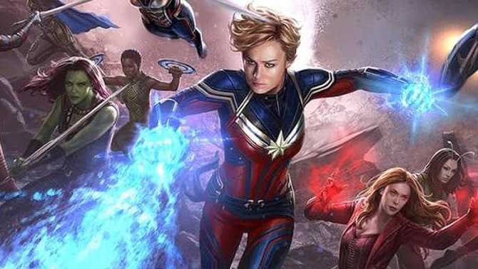 AVENGERS: ENDGAME Andy Park Concept Art Reveals An Awesome, Unseen Helmet For Captain Marvel