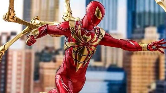 SPIDER-MAN PS4 Hot Toys Action Figure Showcases Peter Parker's Jaw-Dropping Iron Spider Armor