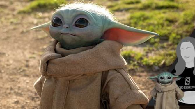 THE MANDALORIAN: Sideshow Releases Images Of Incredible Life-Size Baby Yoda Figure