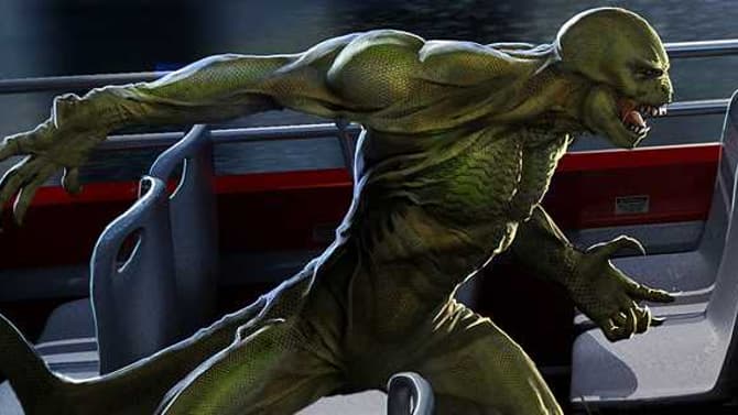 THE AMAZING SPIDER-MAN Concept Art Reveals A Lizard Bus Chase Which Didn't Make It Into The Movie