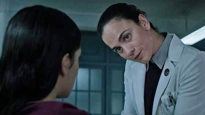 NEW MUTANTS Stills Spotlight Alice Braga As Dr. Cecilia Reyes And A Sinister-Looking Skull