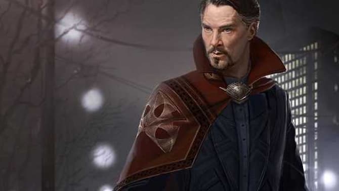 DOCTOR STRANGE Concept Art Shows A Different Take On The Sorcerer Supreme And His Cloak Of Levitation