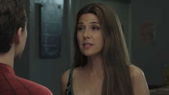 SPIDER-MAN 3 Star Marisa Tomei Teases Plans For Aunt May In The FAR FROM HOME Sequel