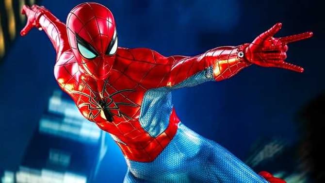 SPIDER-MAN PS4 Action Figure Features A Spectacular Look At Peter Parker's &quot;Spider Armor - MK IV Suit&quot;