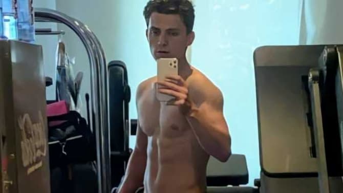 UNCHARTED Star Tom Holland Shows Off His Shredded Nathan Drake Physique As Filming Appears Imminent