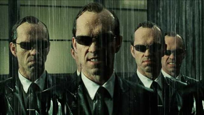 THE MATRIX 4 Director Lana Wachowski &quot;Pulled The Plug&quot; On Agent Smith's Return According To Hugo Weaving