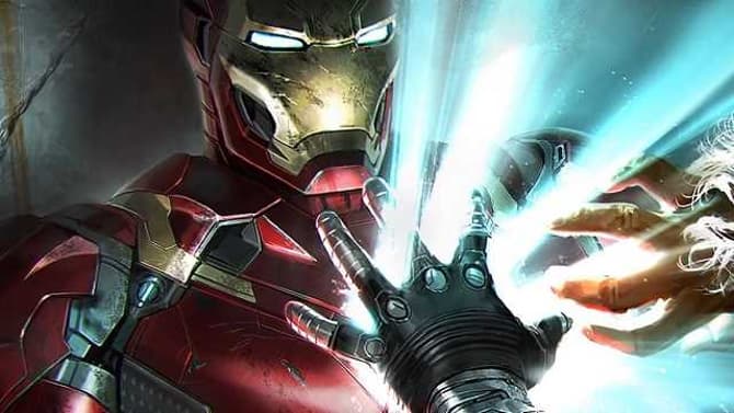 CAPTAIN AMERICA: CIVIL WAR Concept Art Shows Bucky Trying To Tear Out Iron Man's Arc Reactor