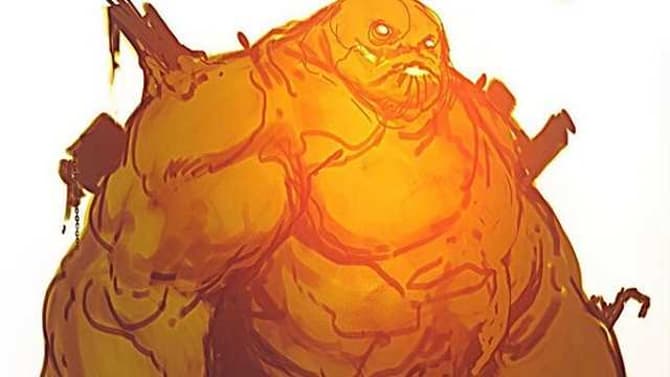 SPIDER-MAN: FAR FROM HOME Concept Art Reveals A Three Armed Version Of The Monstrous Molten Man