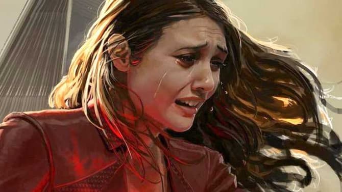 New AVENGERS: INFINITY WAR Concept Art Spotlights Wanda And Vision's Heartbreaking Farewell