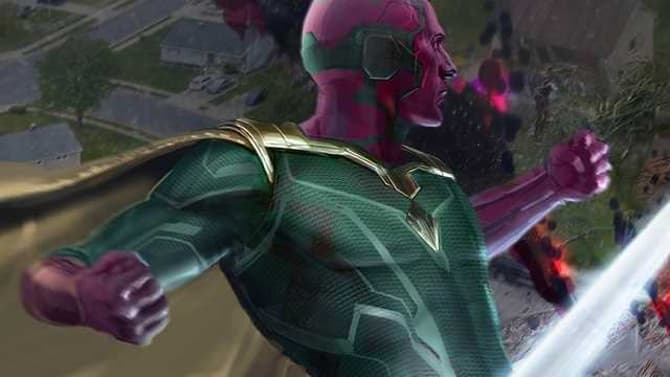 WANDAVISION Concept Art Features Vision's Epic Showdown With A Familiar Face From The Series Finale