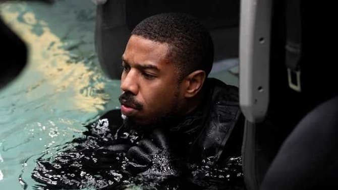 WITHOUT REMORSE Star Michael B. Jordan On Shooting Underwater And How Long He Can Really Hold His Breath For