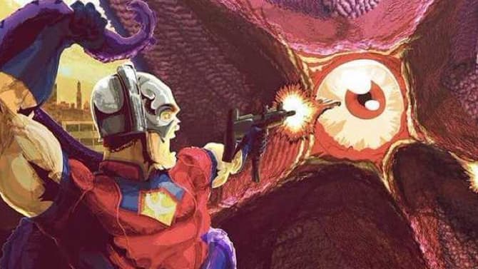 THE SUICIDE SQUAD Battle Starro The Conqueror On New Comic Book-Inspired Poster