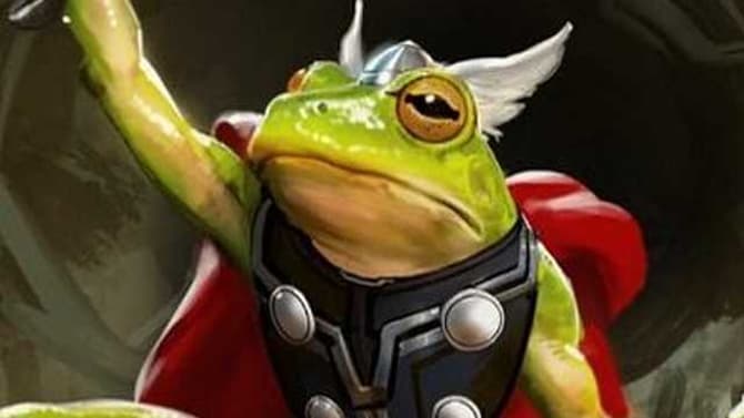 LOKI Concept Art Reveals A Detailed Look At The Frog Of Thunder, Throg!