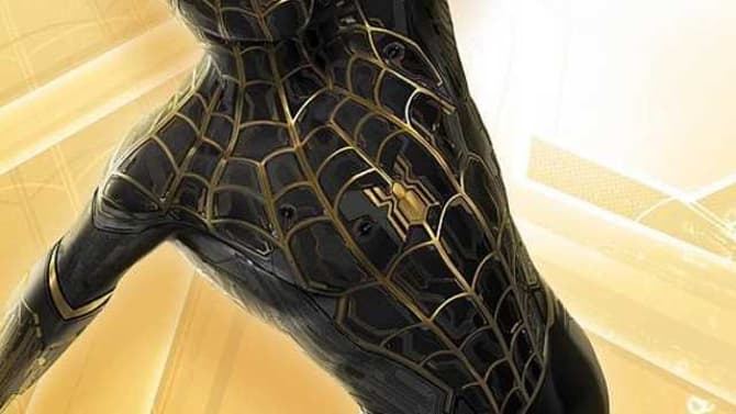 SPIDER-MAN: NO WAY HOME Promo Art Reveals Our Most Detailed Look Yet At The New Black & Gold Suit