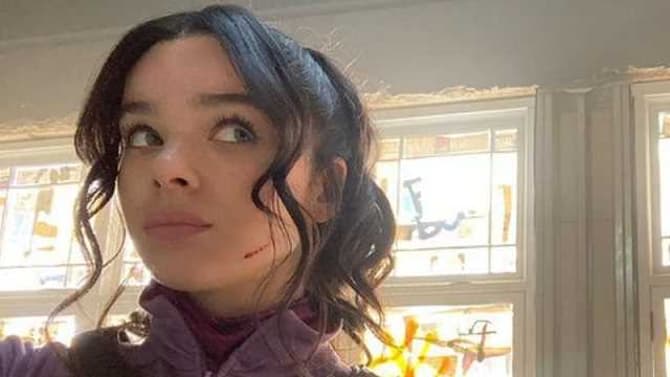 HAWKEYE Star Hailee Steinfeld Shares New Look At Kate Bishop Before The First Trailer Arrives TODAY!