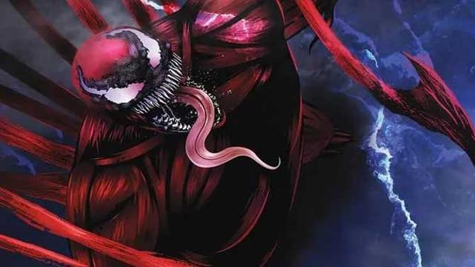 VENOM: LET THERE BE CARNAGE Target Exclusive Blu-ray Cover Pits The Two Symbiotes Against Each Other