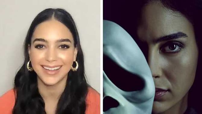 SCREAM Interview: Melissa Barrera Describes On Set Secrecy, The Pitfalls Of Fake Blood, And More (Exclusive)