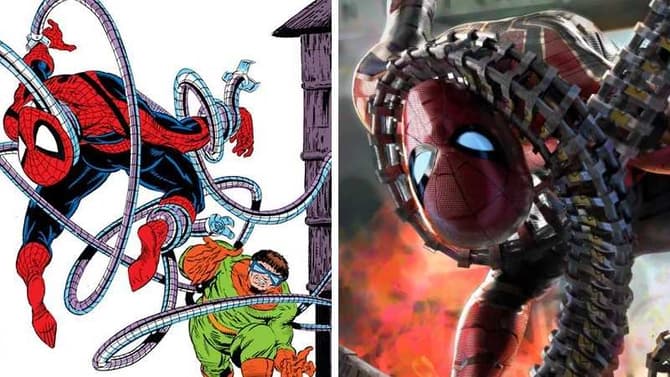 SPIDER-MAN: NO WAY HOME Concept Art Pays Homage To A Classic Todd McFarlane Comic Book Cover