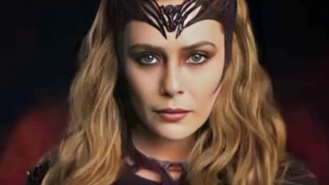 DOCTOR STRANGE 2 TikTok Videos Give Us A New Look At Elizabeth Olsen's Sinister Scarlet Witch