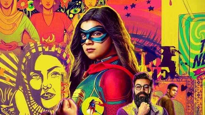 MS. MARVEL: Kamala Khan Suits Up On Colorful New Poster Beginning 50-Day Countdown To Launch